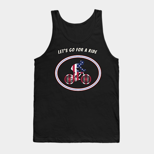 Let's go for a ride Tank Top by BishBashBosh